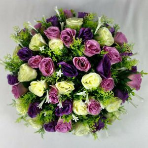 16 inch beautiful posy pad with 48 roses